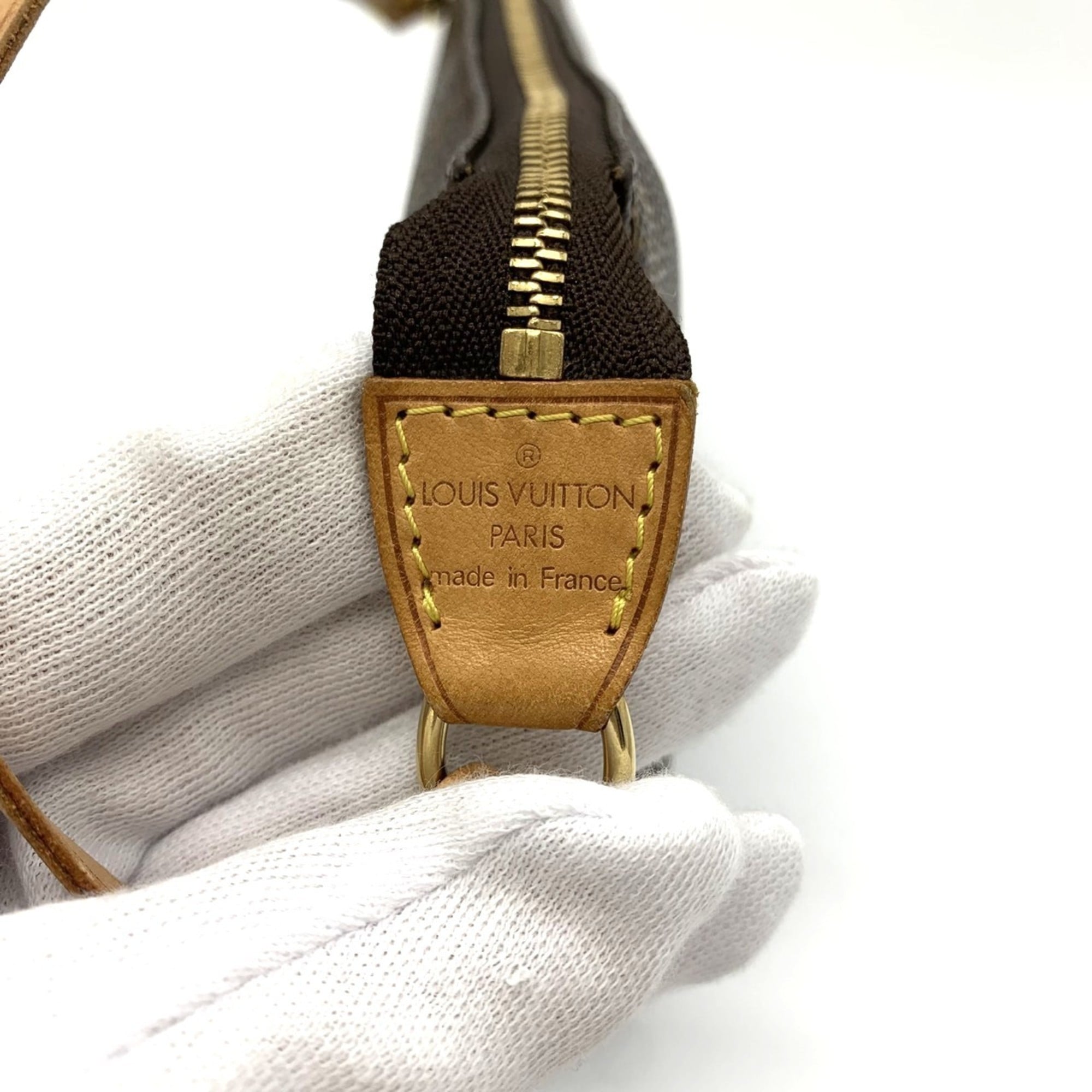 Louis Vuitton Monogram Brown Monogram Pochette Pouch