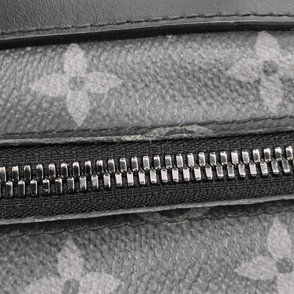 Louis Vuitton Black Coated Canvas Shoulder Bag