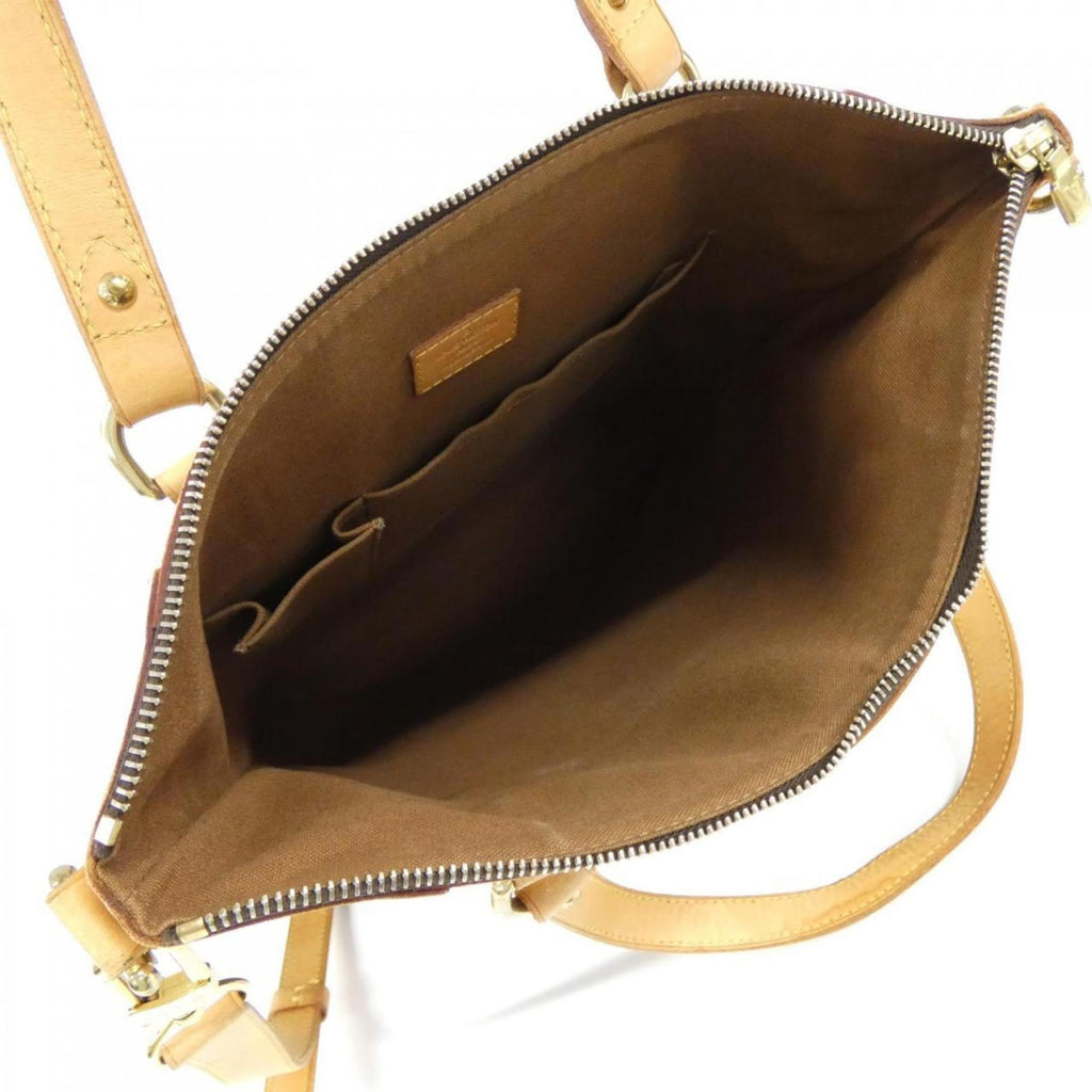Louis Vuitton Brown Coated Canvas Handbag