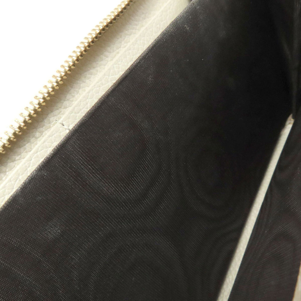 Gucci Ivory Leather Long Wallet (Bi-Fold) (Pre-Owned)