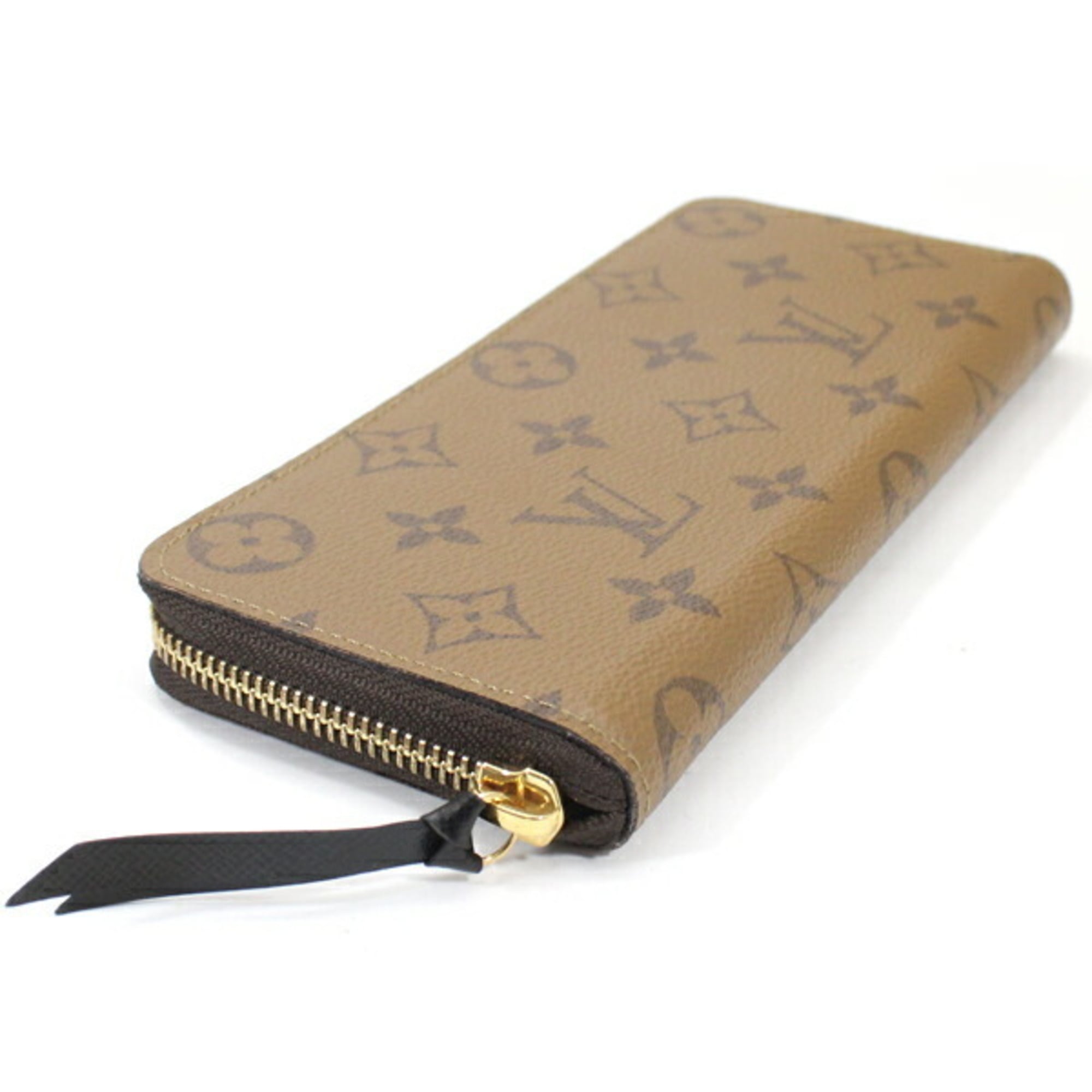 Louis Vuitton Monogram Reverse Light Brown Monogram Reverse Long Wallet