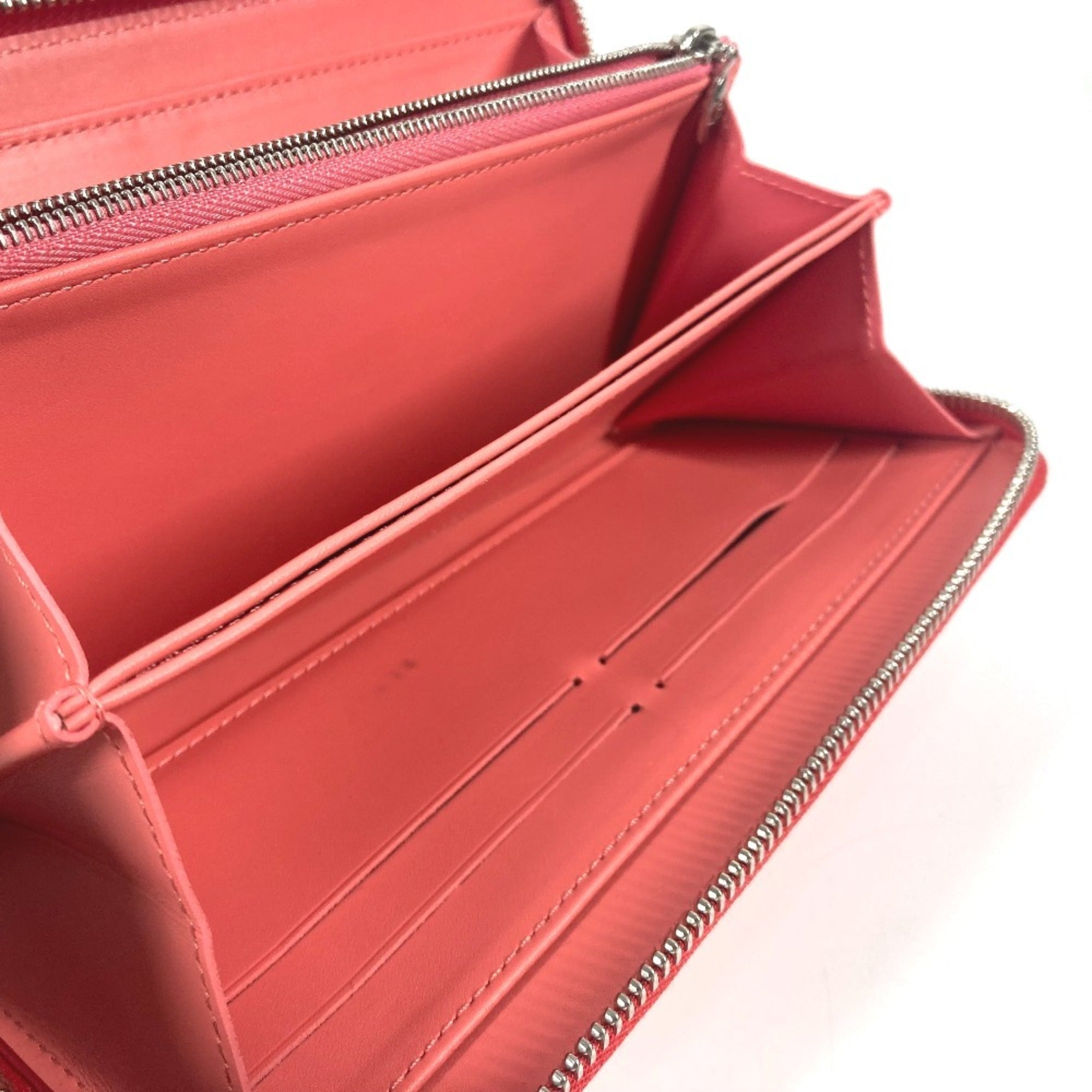 Louis Vuitton Pink Poppy Petal Monogram Vernis Rayures Long Wallet