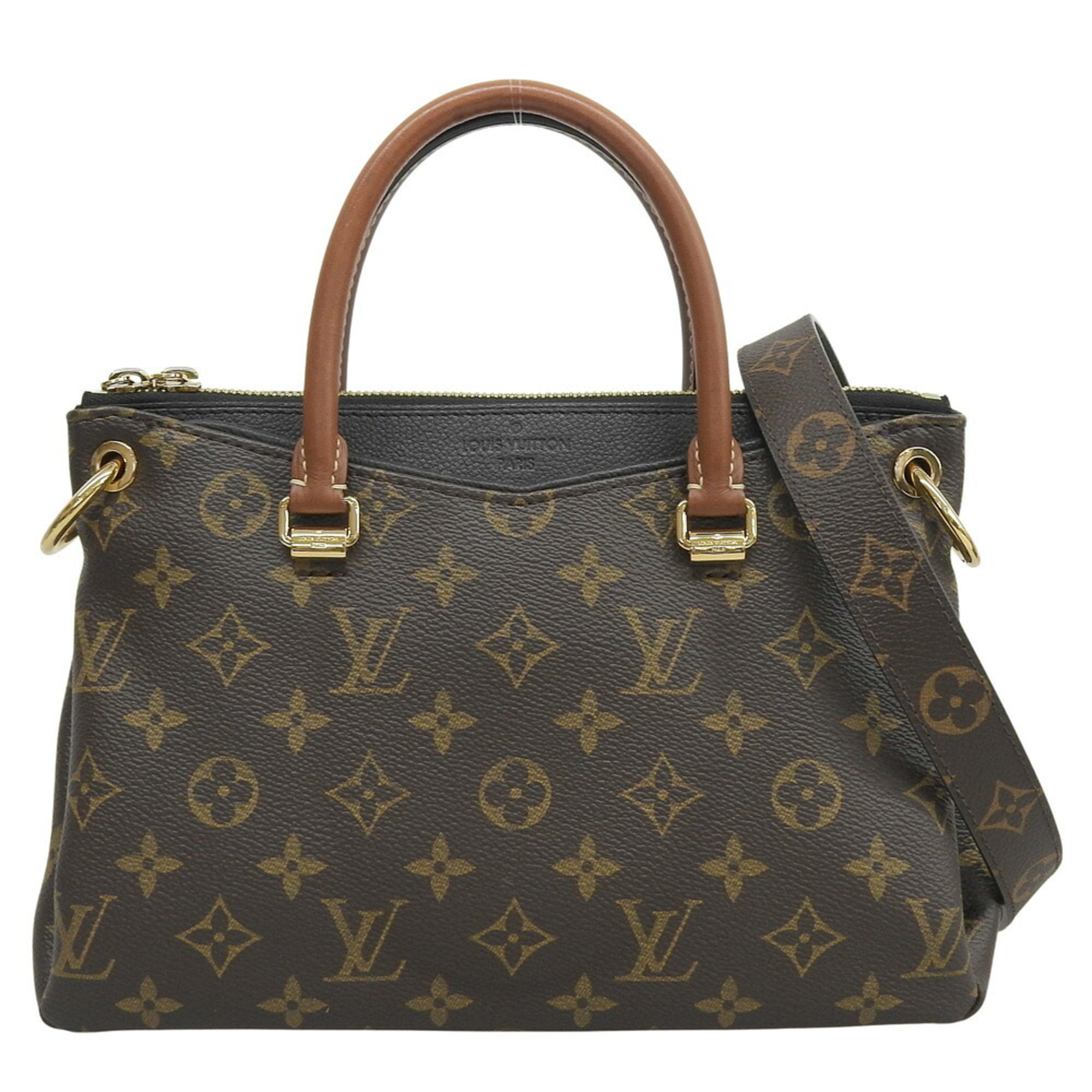 Louis Vuitton Monogram Pvc Leather Handbag Shoulder Bag