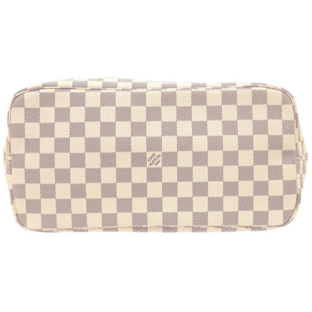 Louis Vuitton White Damier Azur Tote Bag