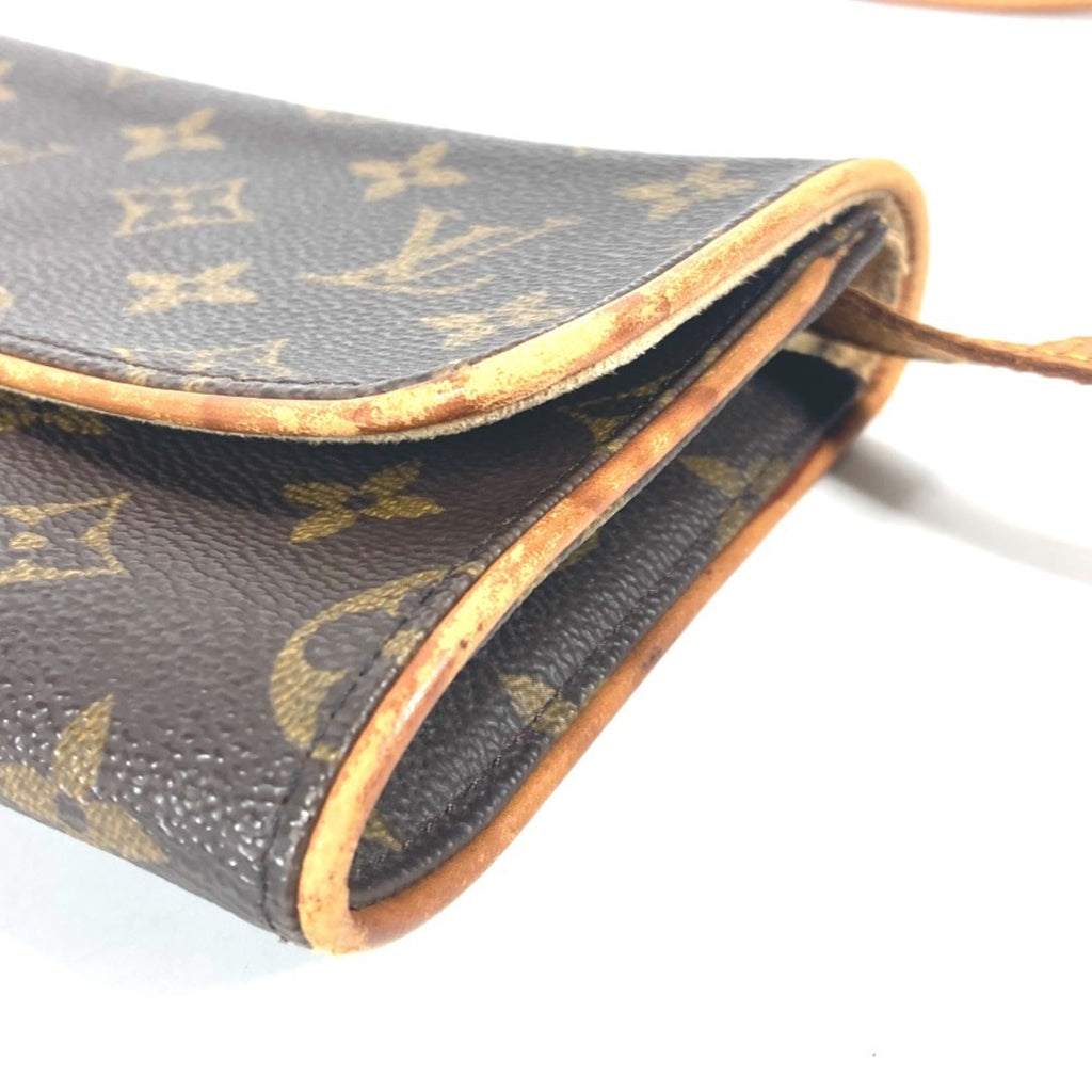 Louis Vuitton Brown Monogram Monogram Clutch Bag Pochette Shoulder Bag