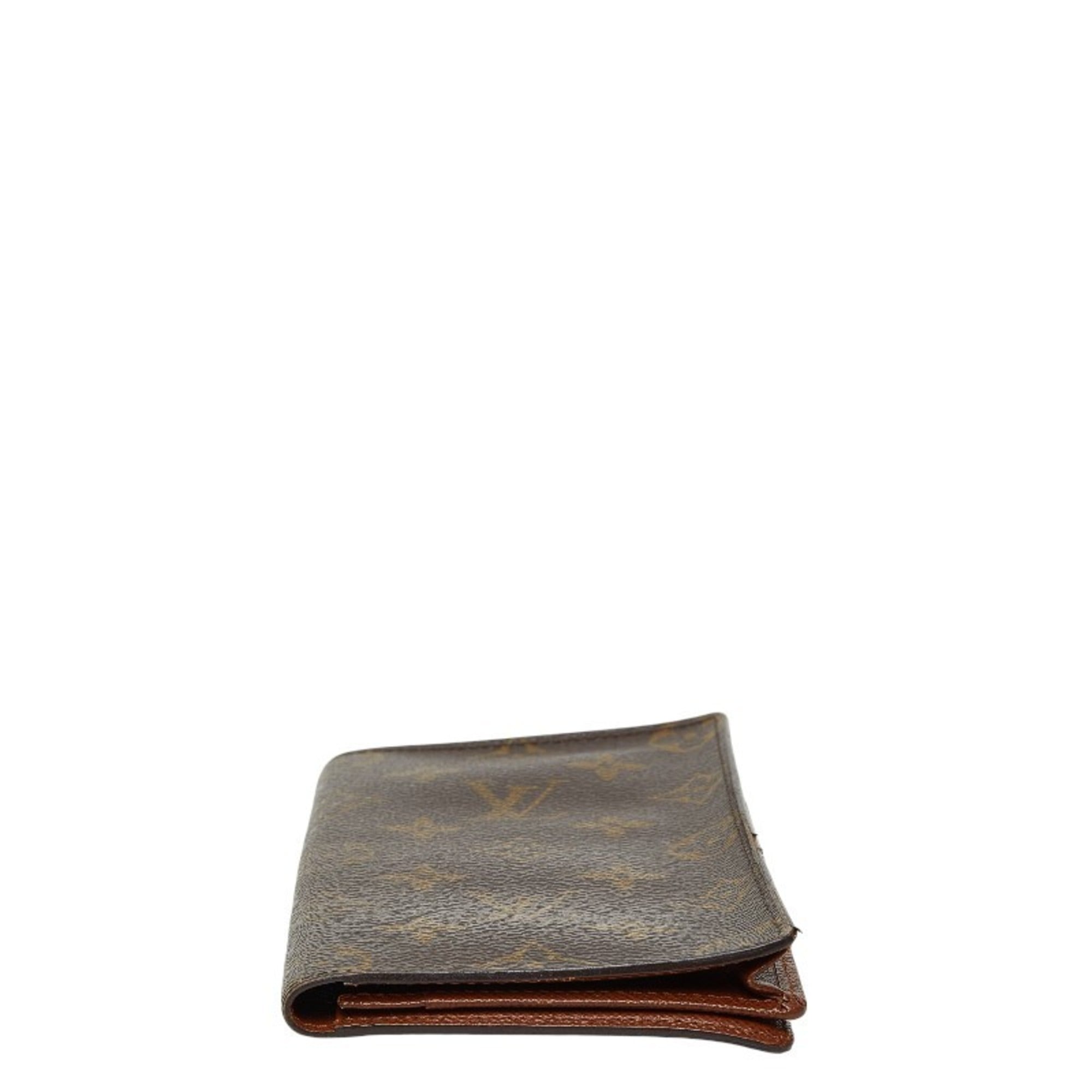 Louis Vuitton Brown Pvc Long Bill Wallet