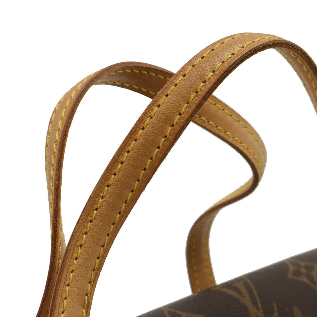 Louis Vuitton Black Brown Monogram Monogram Handbag