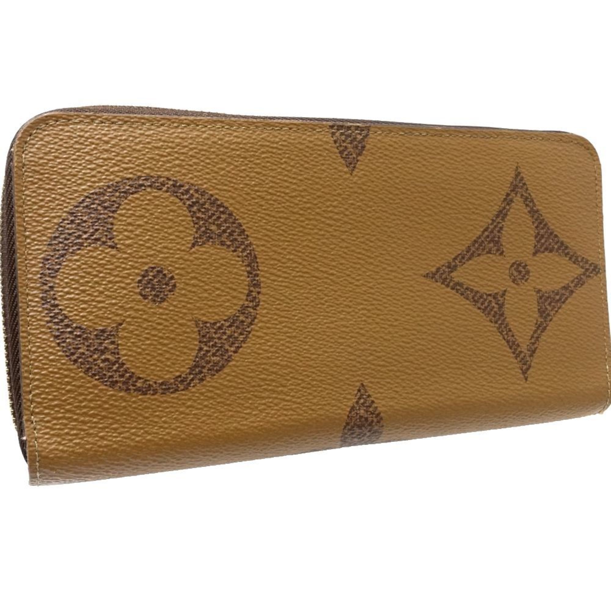 Louis Vuitton Brown Canvas Long Wallet