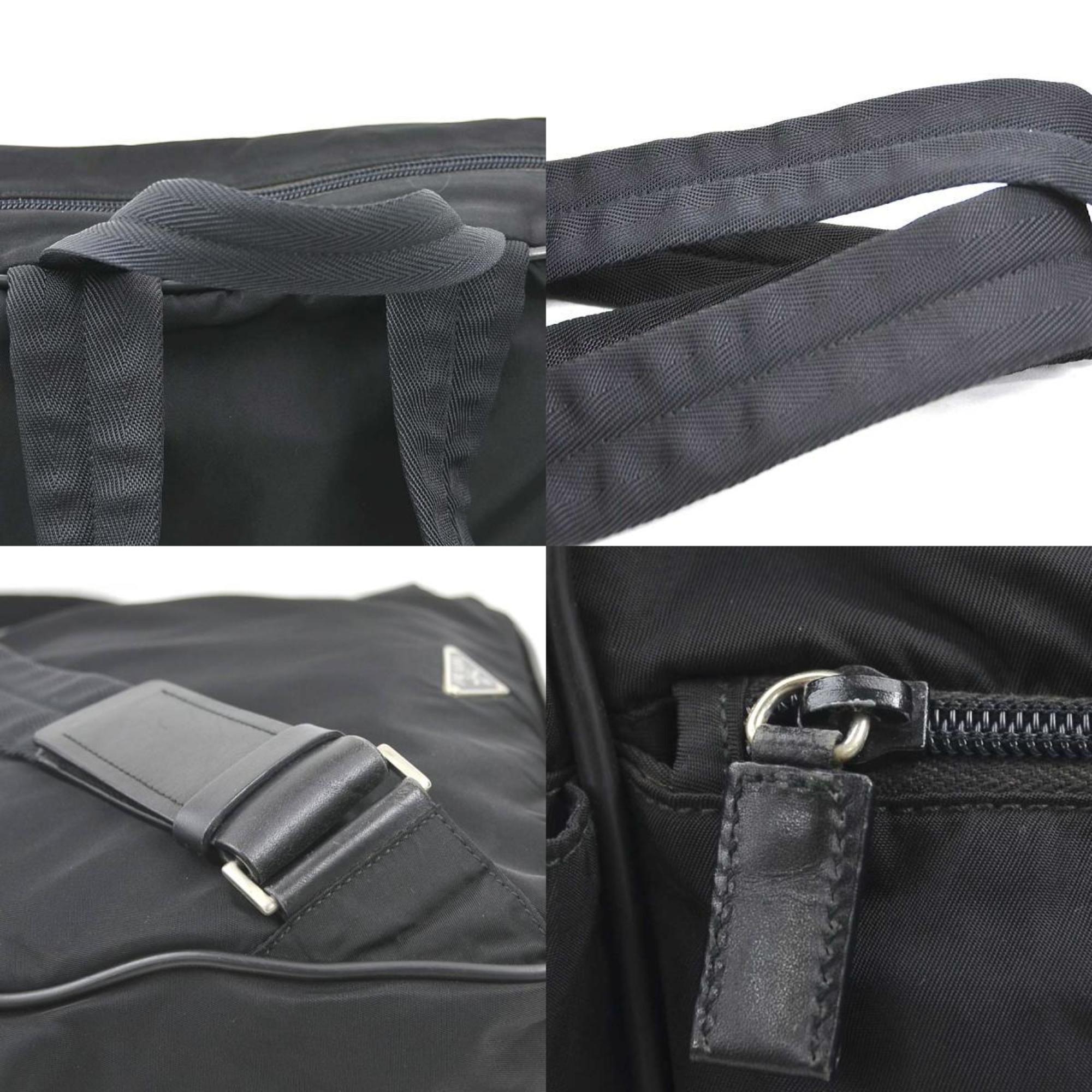 Prada Black Nylon Handbag