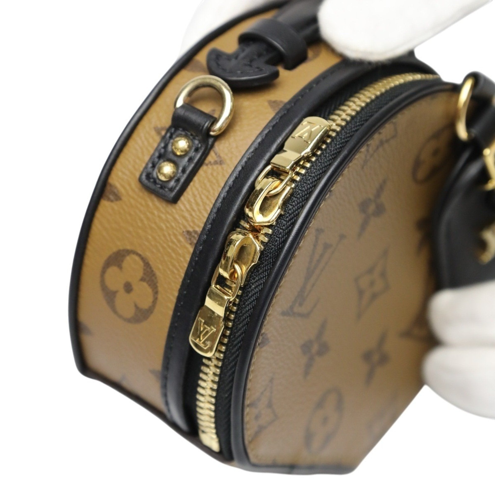 Louis Vuitton Brown Monogram Reverse Monogram Reverse Shoulder Bag