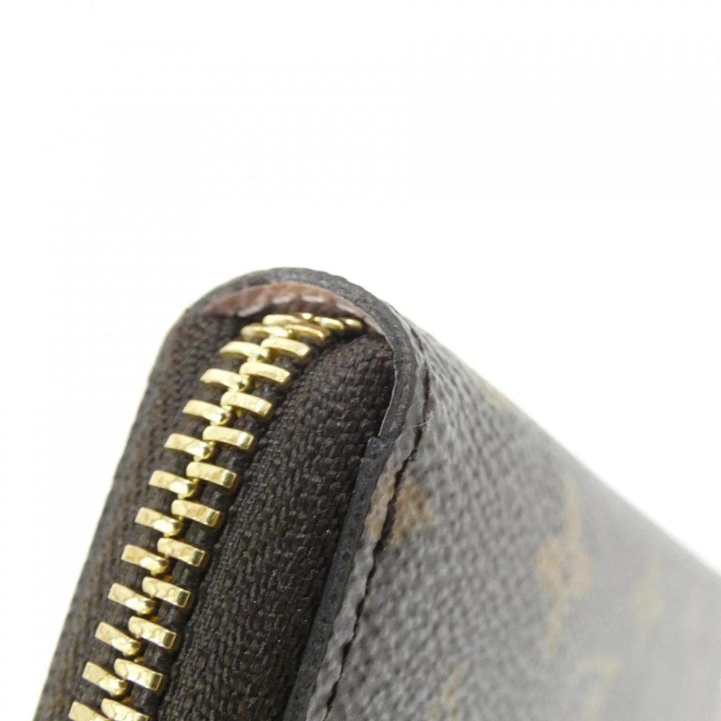 Louis Vuitton Marron Rose Ballerine Coated Canvas Long Wallet