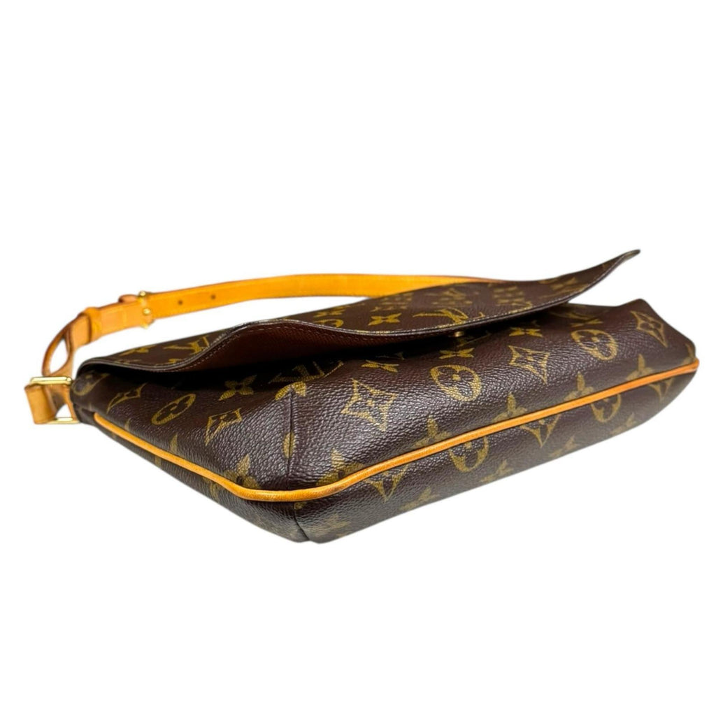Louis Vuitton Brown Monogram Canvas Shoulder Bag