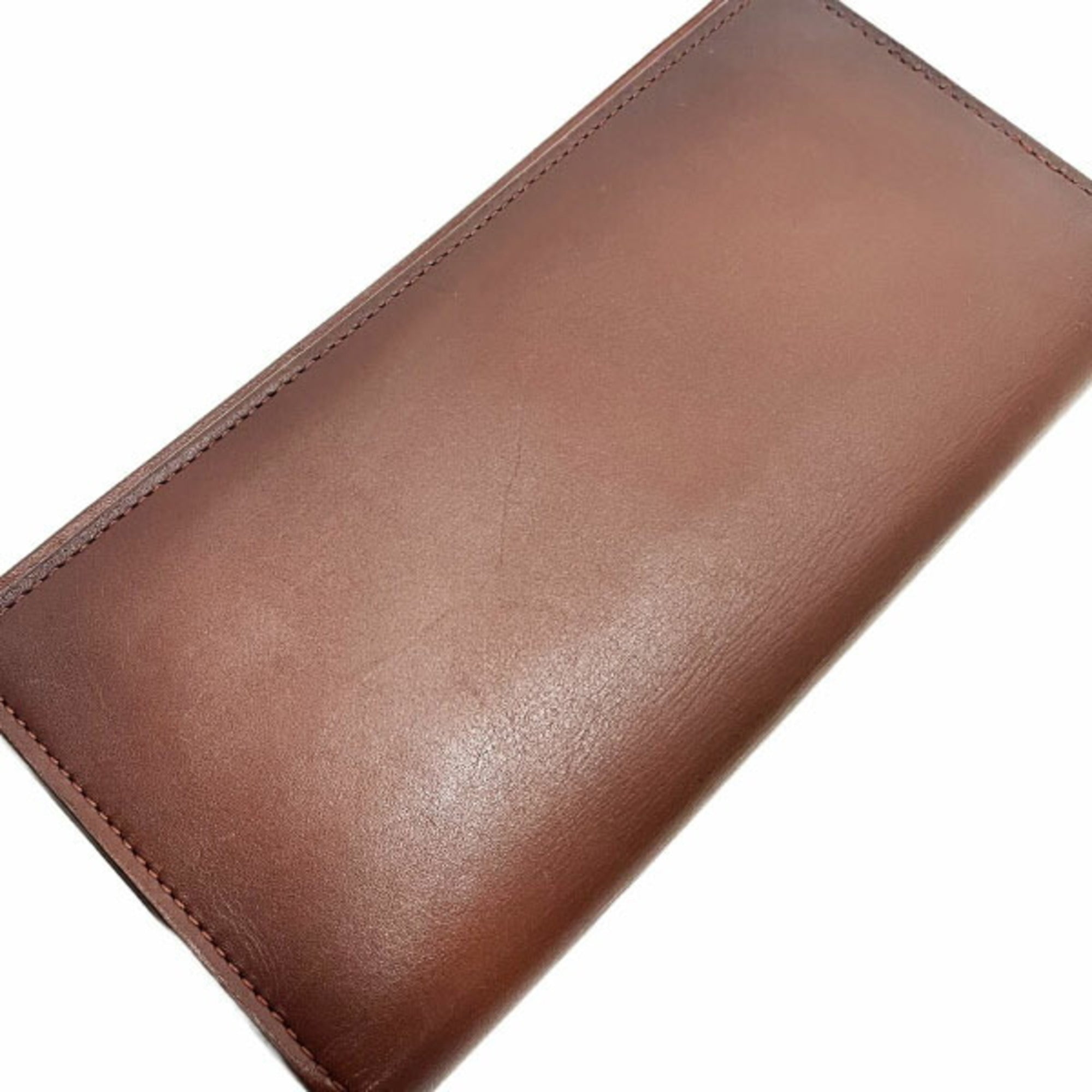 Louis Vuitton Brown Ombre Leather Long Wallet
