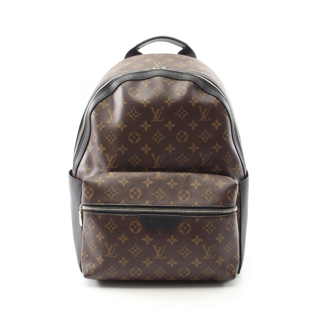 Louis Vuitton Monogram Macassar Black Brown Monogram Macassar Coated Canvas Backpack