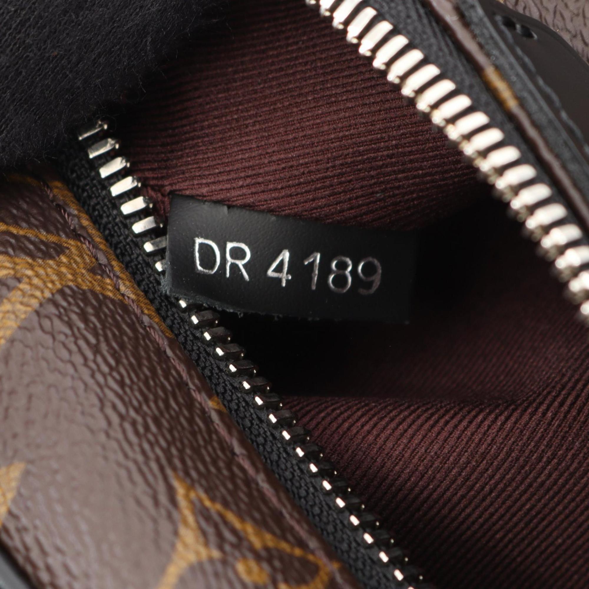 Louis Vuitton Black Brown Monogram Macassar Coated Canvas Monogram Pvc Leather Backpack