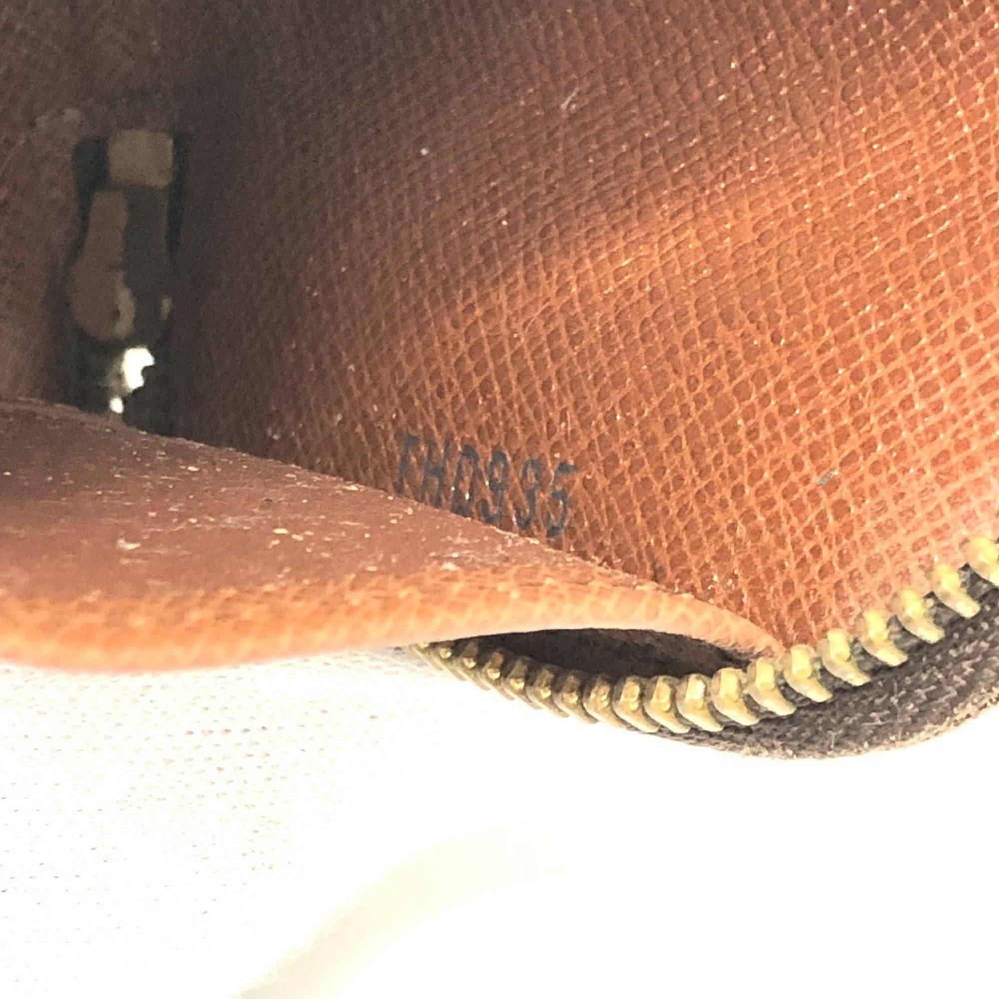 Louis Vuitton Black Brown Monogram Monogram Pochette