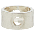 Gucci Silver Silver 925 Band Ring (Pre-Owned)