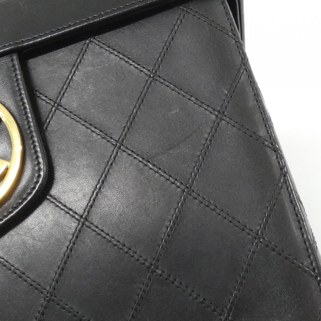 Chanel Black Leather Handbag