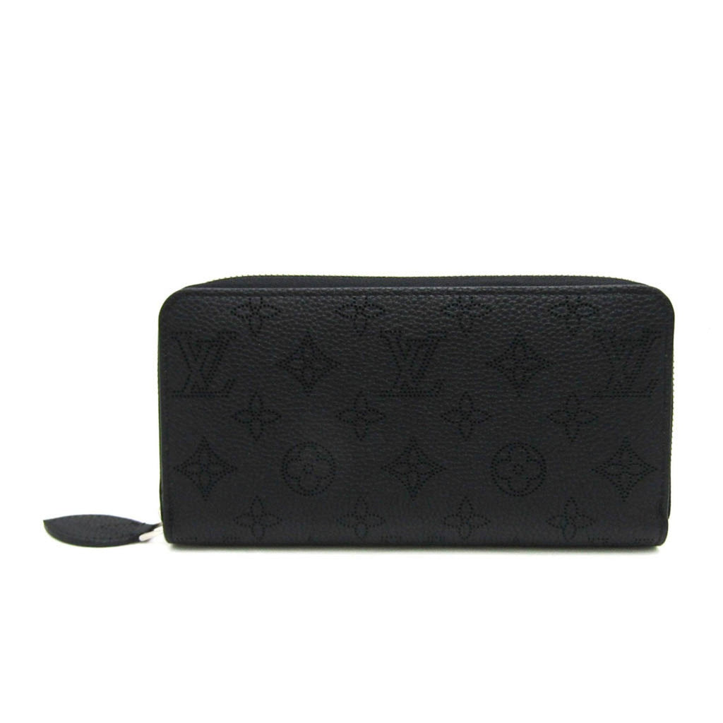 Louis Vuitton Mahina Noir Mahina Leather Long Wallet