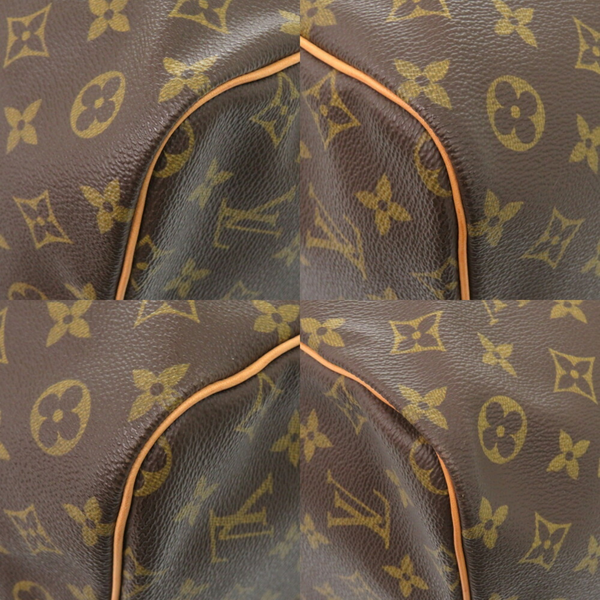 Louis Vuitton Brown Monogram Boston Bag