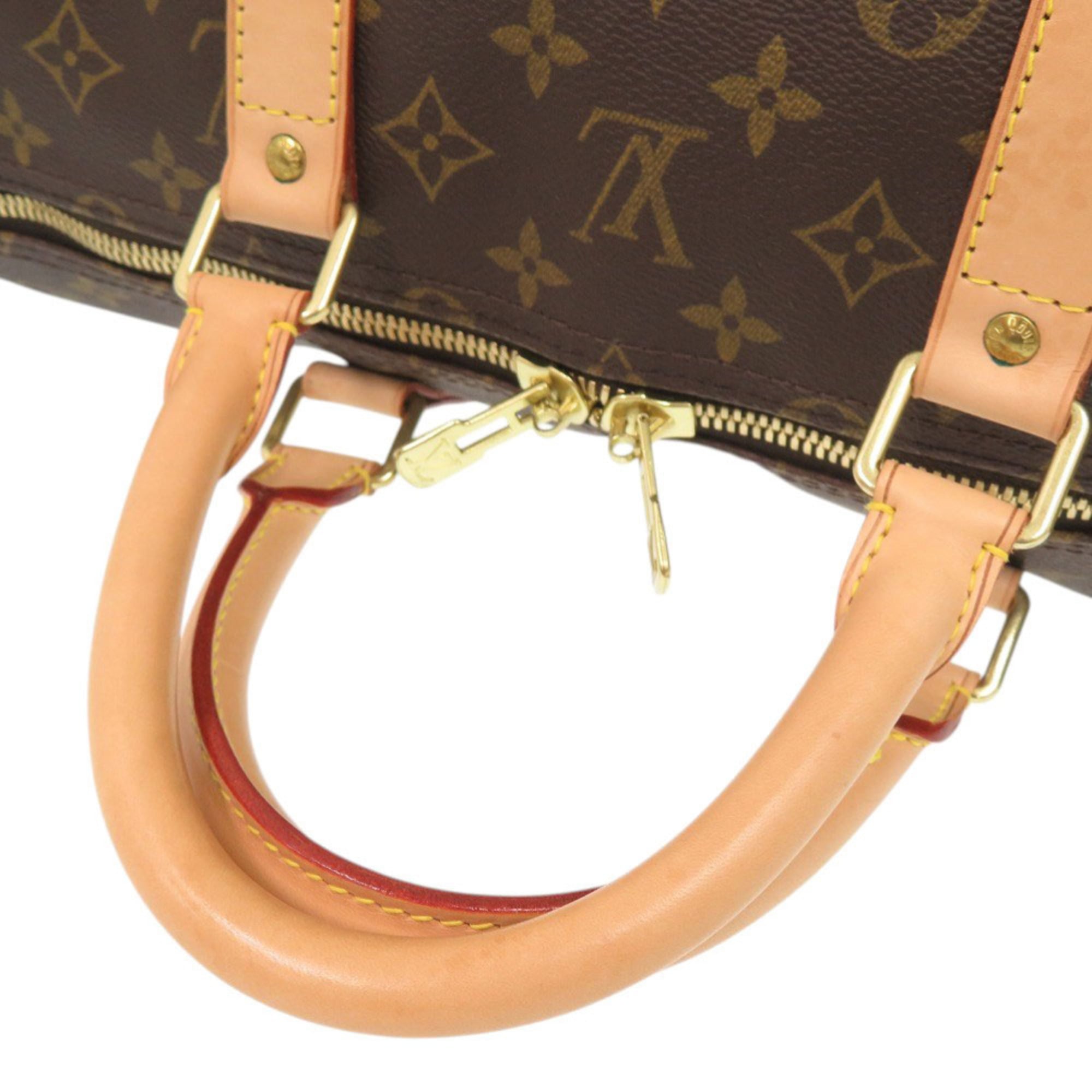 Louis Vuitton Brown Monogram Monogram Boston Bag