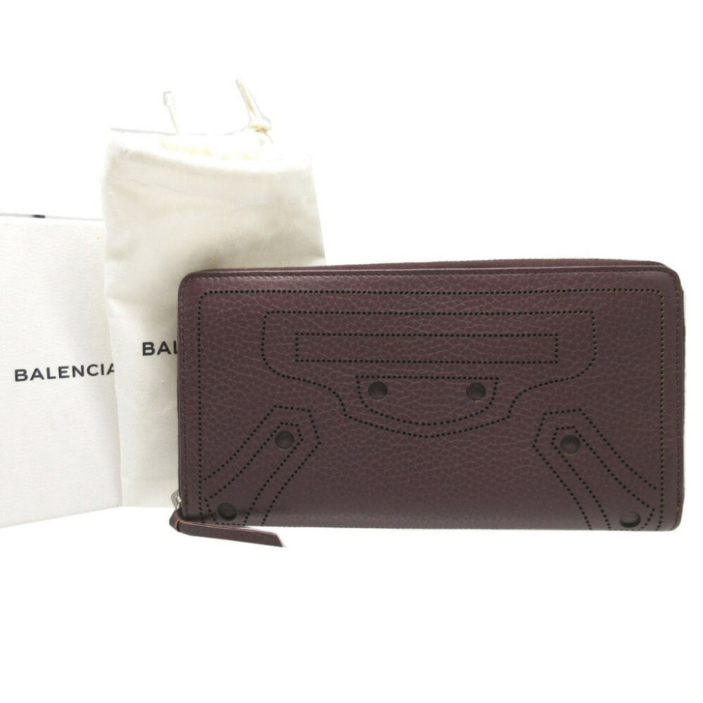 Balenciaga Brown Leather Wallet (Bi-Fold)
