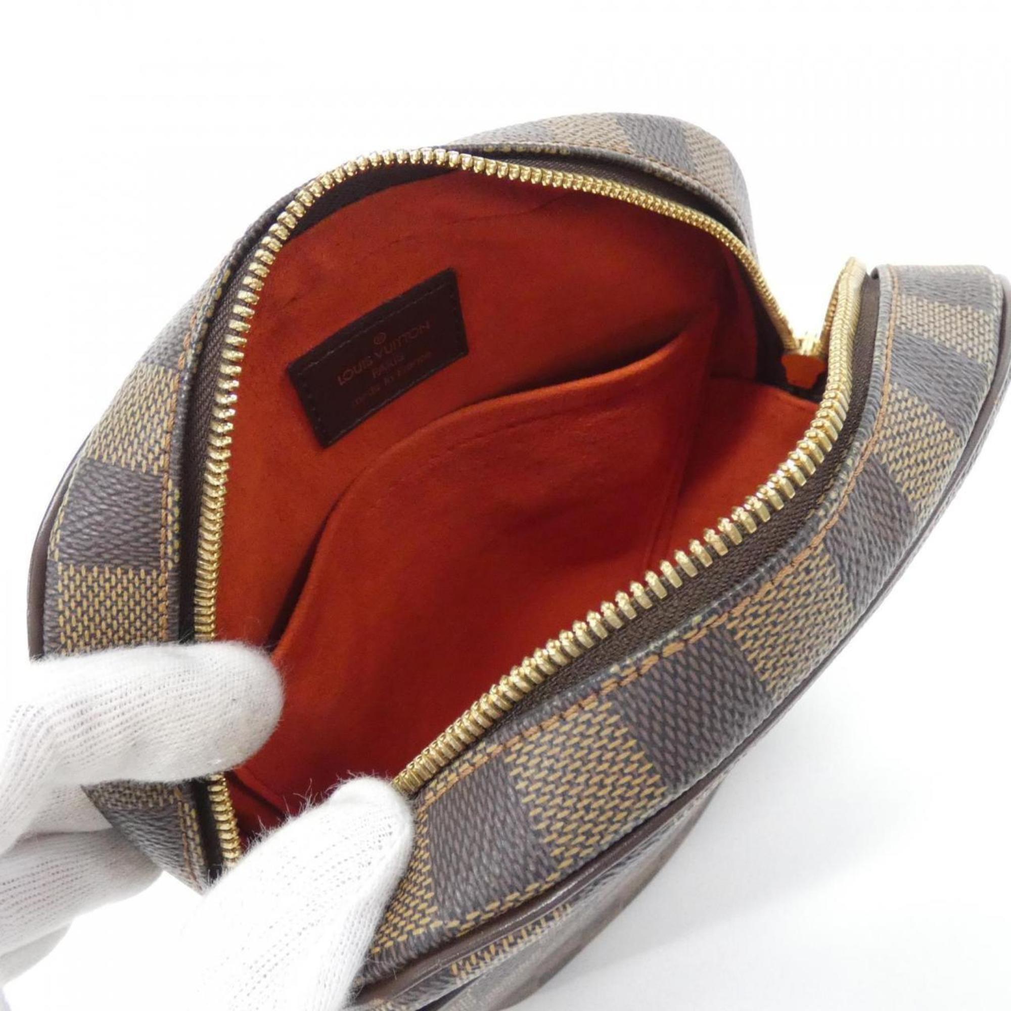Louis Vuitton Damier Canvas Ebene Damier Canvas Shoulder Bag