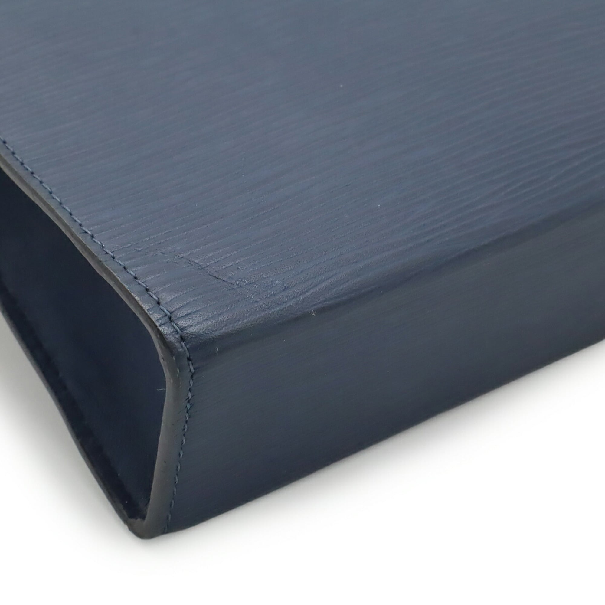 Louis Vuitton Navy Epi Leather Pouch