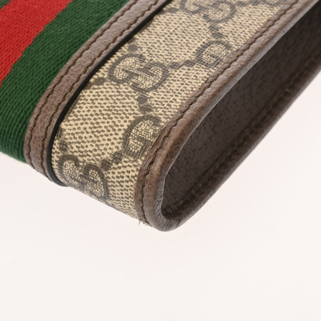 Gucci Brown Gg Supreme Shoulder Bag (Pre-Owned)