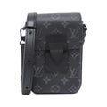 Louis Vuitton Monogram Eclipse Black Coated Canvas Shoulder Bag