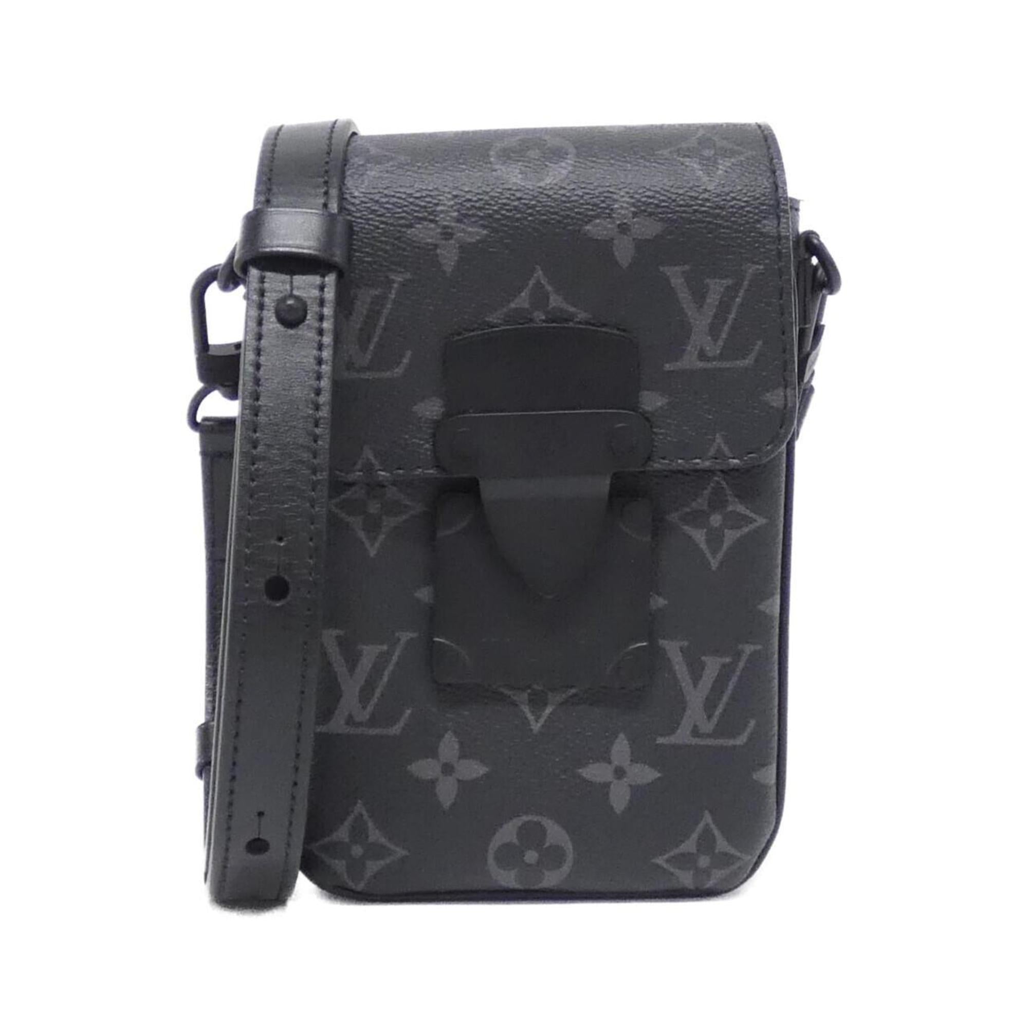 Louis Vuitton Monogram Eclipse Black Coated Canvas Shoulder Bag