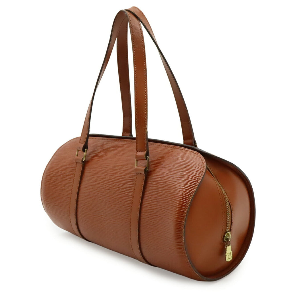 Louis Vuitton Brown Epi Leather Handbag Pouch Shoulder Bag