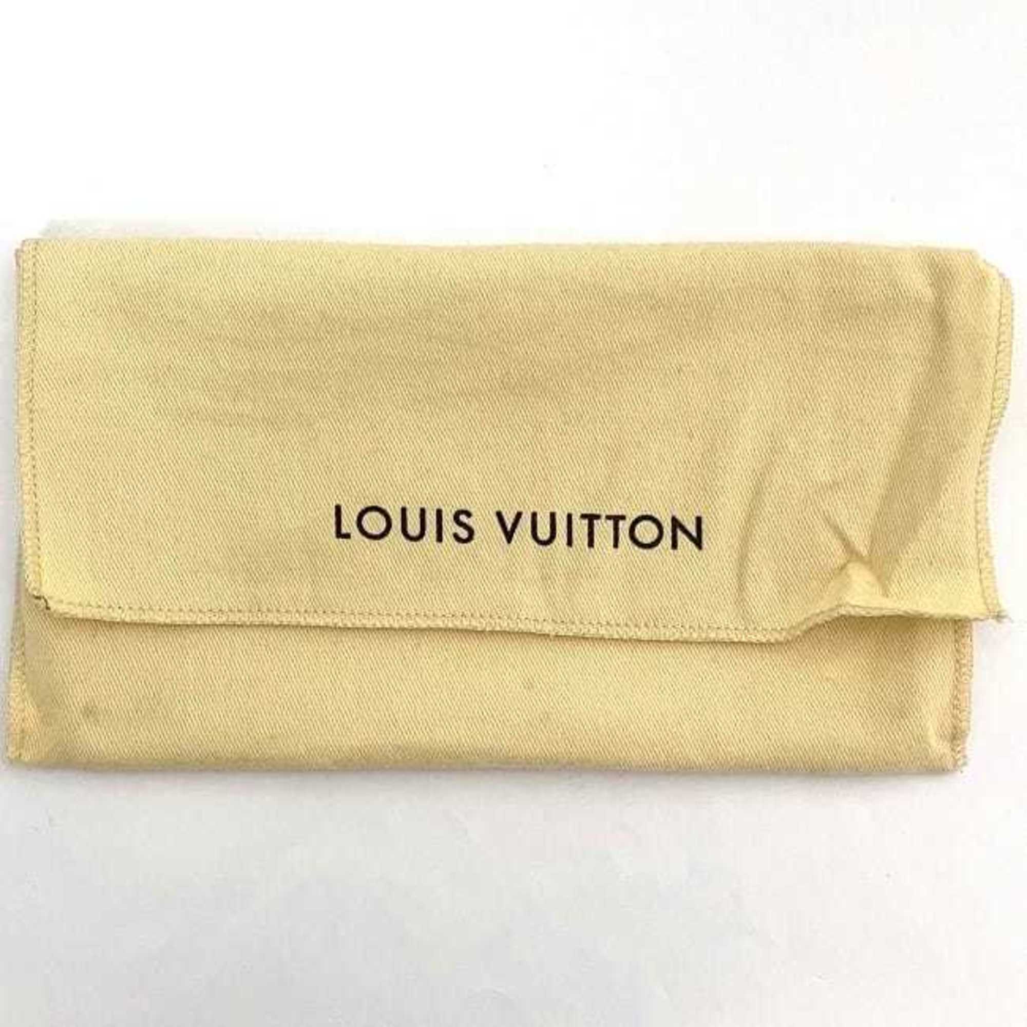 Louis Vuitton Gray White Damier Canvas Long Wallet