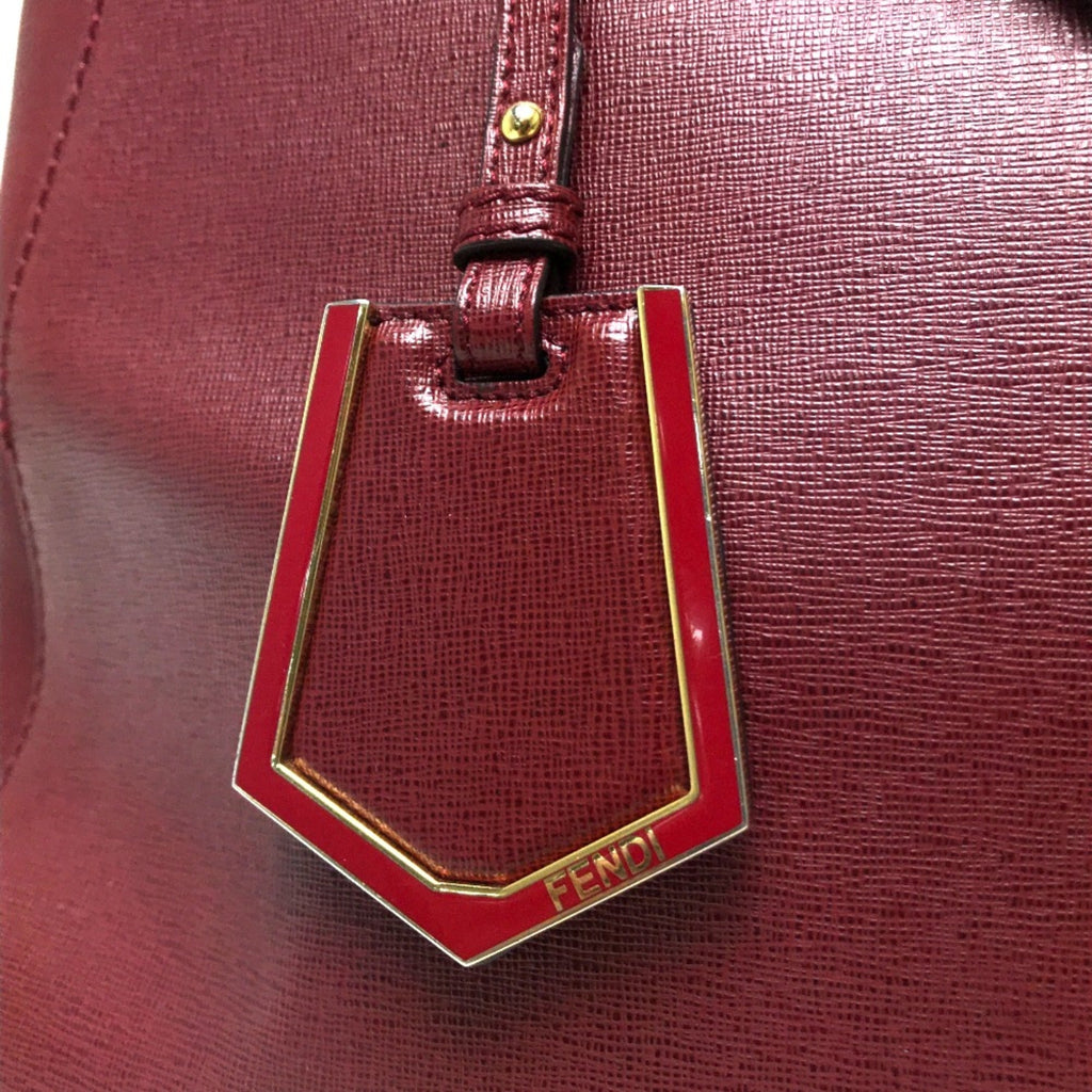 Fendi Red Leather Handbag