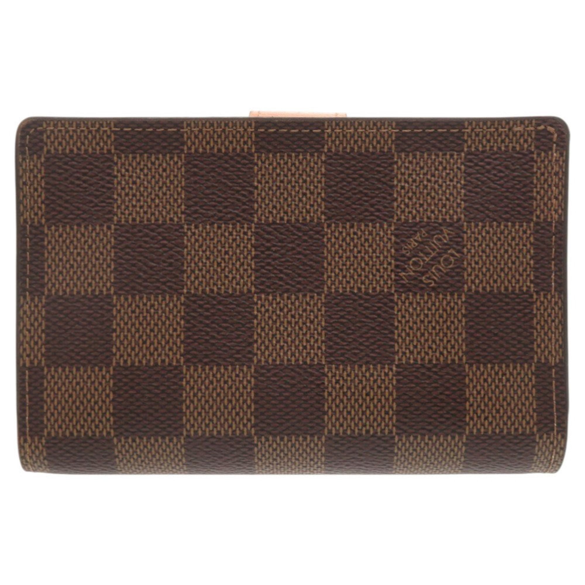 Louis Vuitton Brown Damier Canvas Damier Canvas Wallet