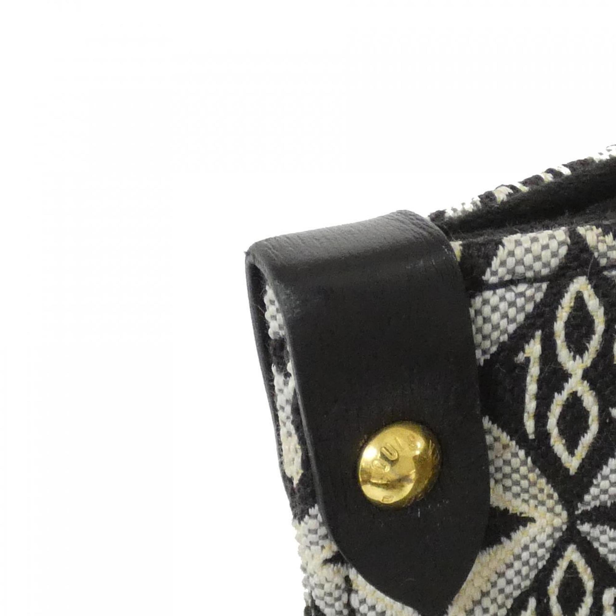 Louis Vuitton Gris Jacquard Handbag