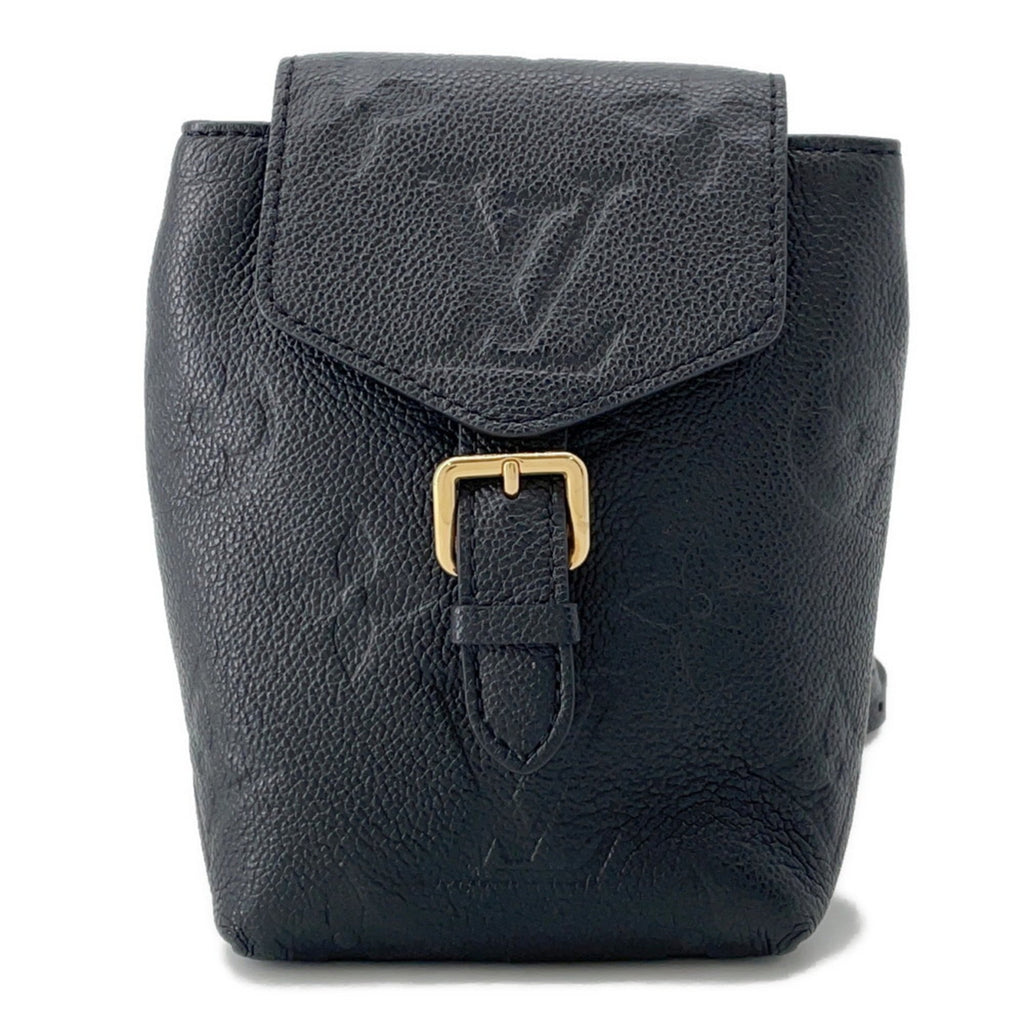 Louis Vuitton Black Monogram Noir Monogram Empreinte Backpack