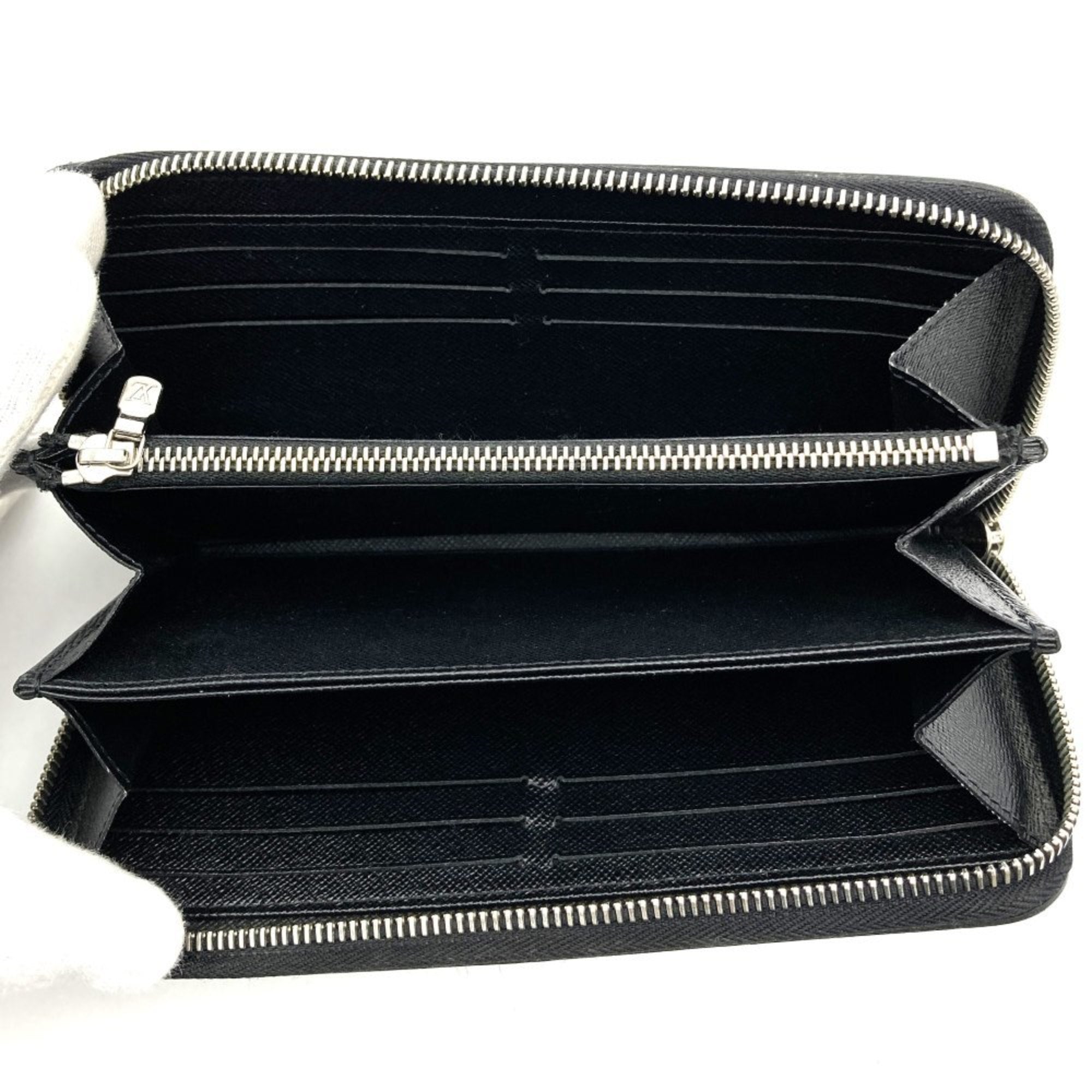 Louis Vuitton Black Epi Leather Long Wallet