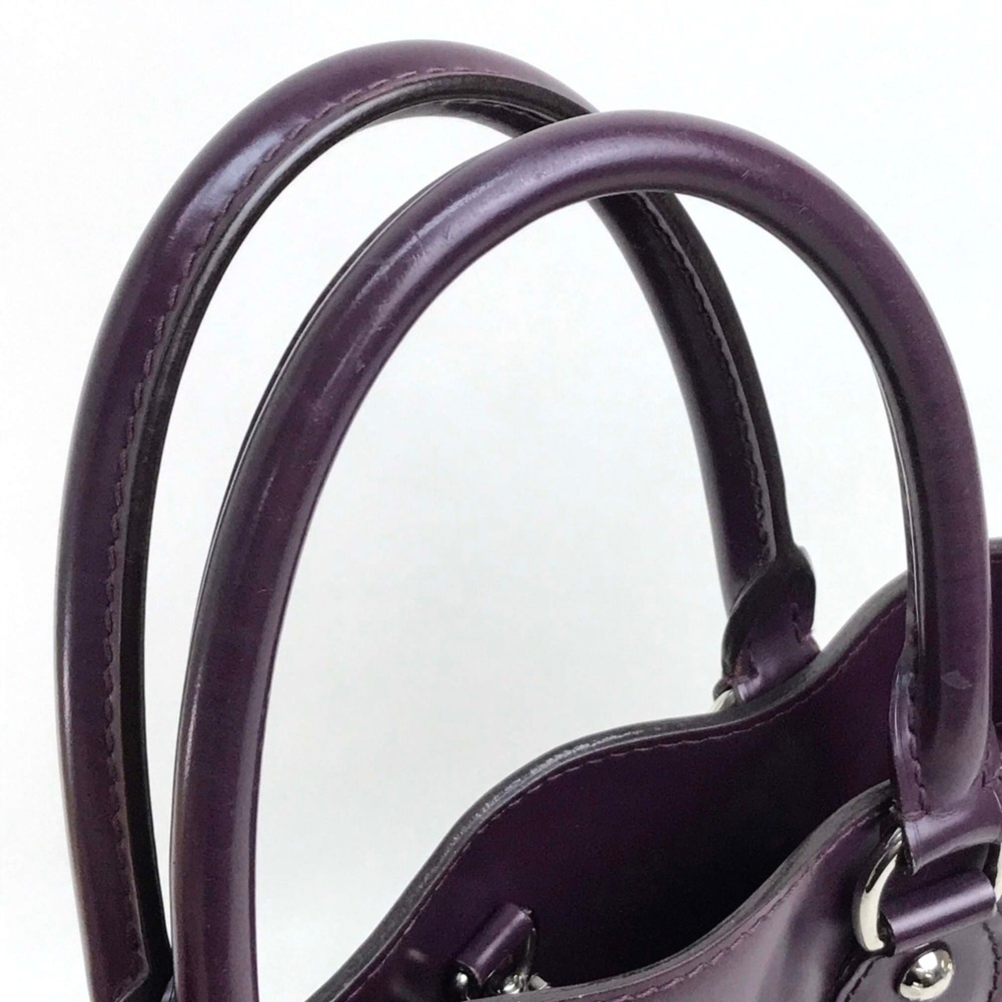 Louis Vuitton Brown Leather Handbag