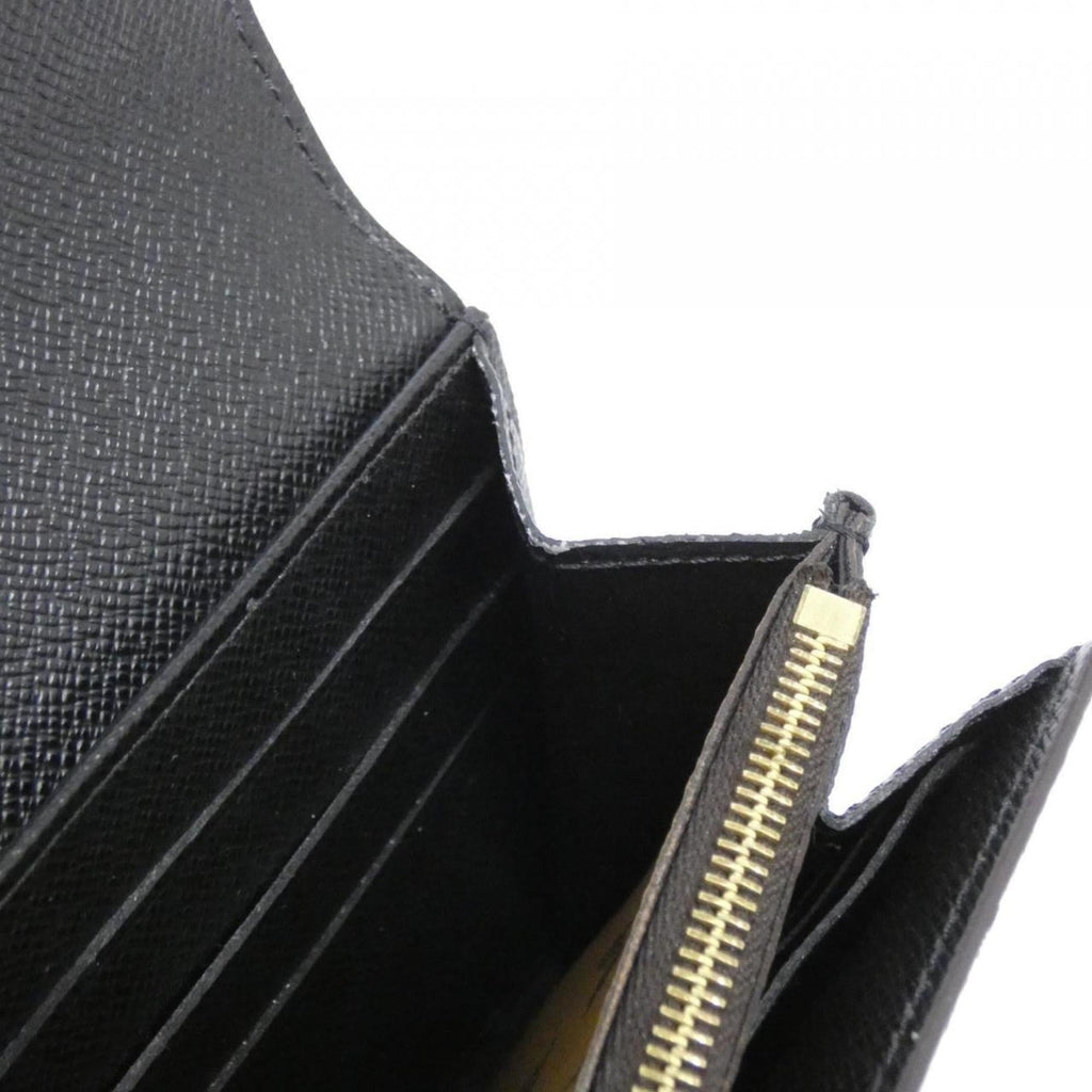 Louis Vuitton Brown Coated Canvas Long Wallet
