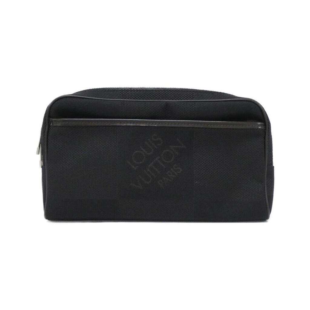 Louis Vuitton Black Canvas Handbag