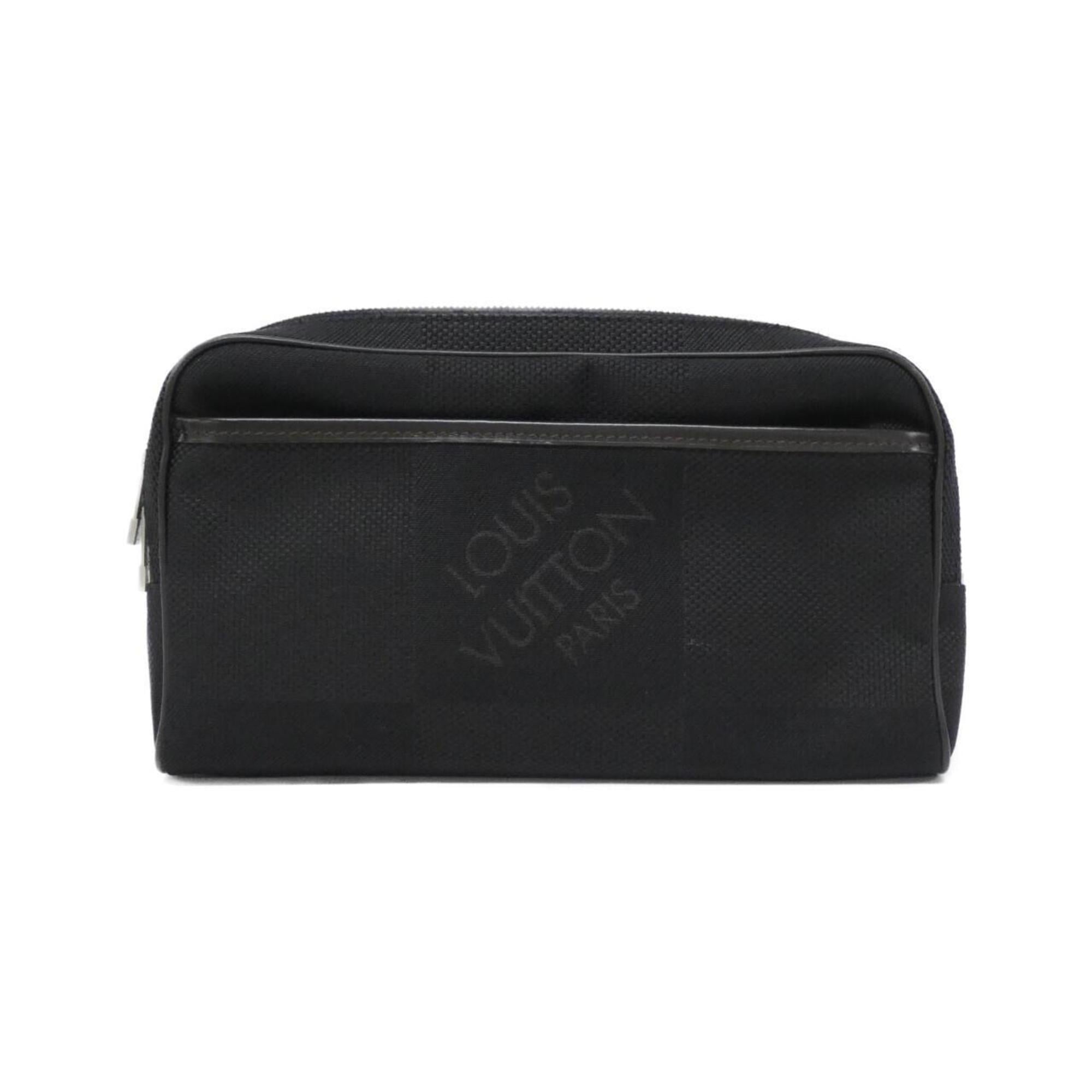 Louis Vuitton Black Canvas Handbag