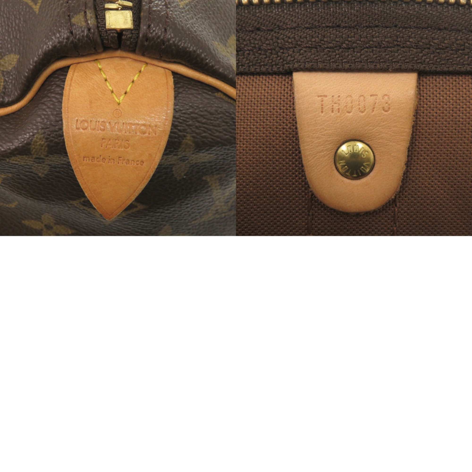 Louis Vuitton Brown Monogram Canvas Boston Bag
