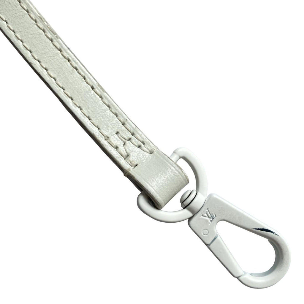 Louis Vuitton White Leather Shoulder Bag