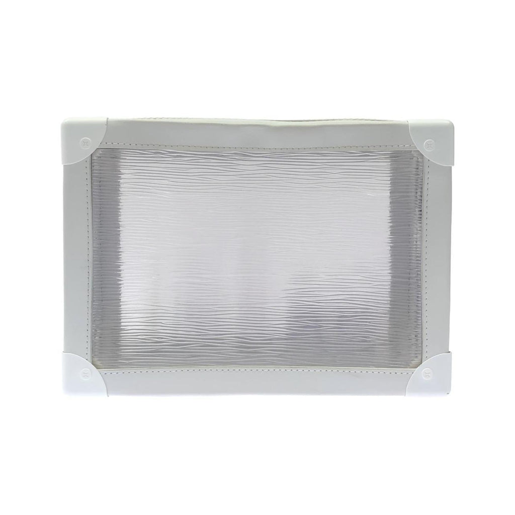 Louis Vuitton Clear White Pvc Leather Shoulder Bag