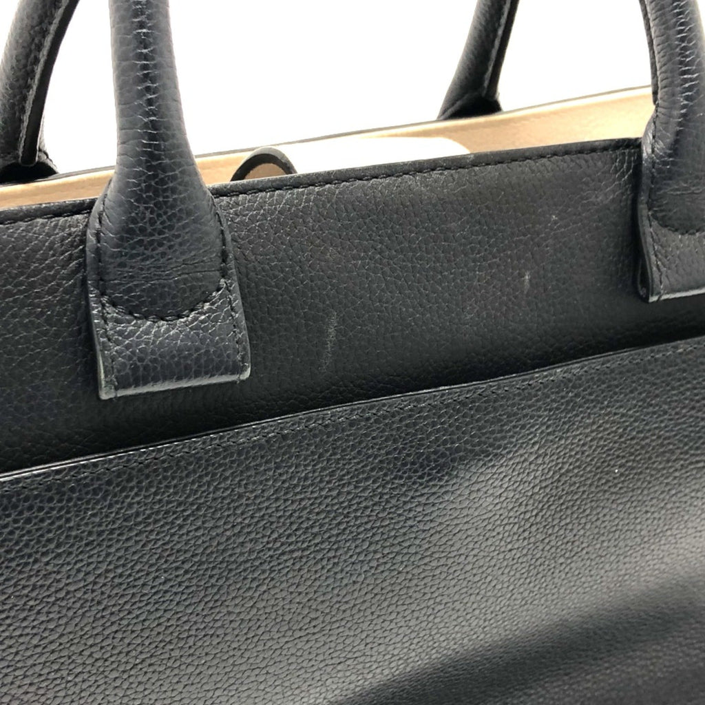 Chanel Black Leather Shoulder Bag