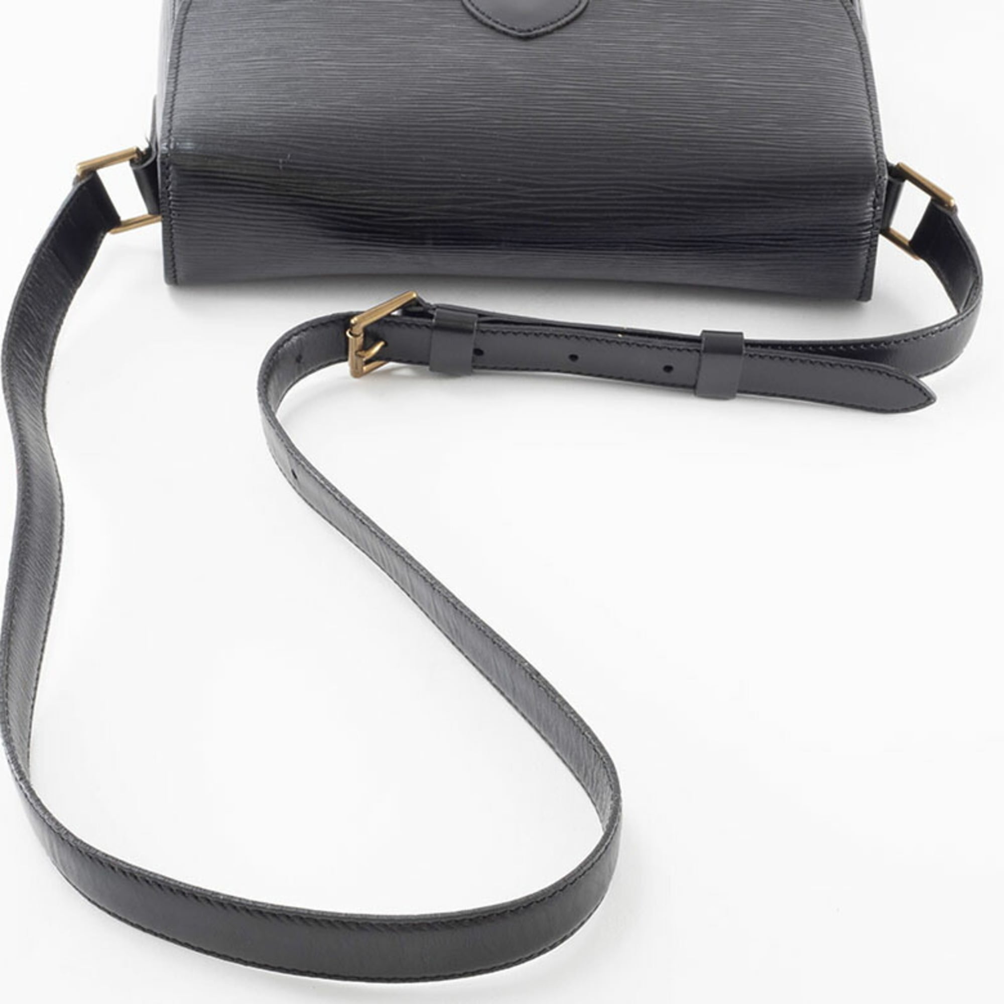 Louis Vuitton Black Epi Leather Shoulder Bag