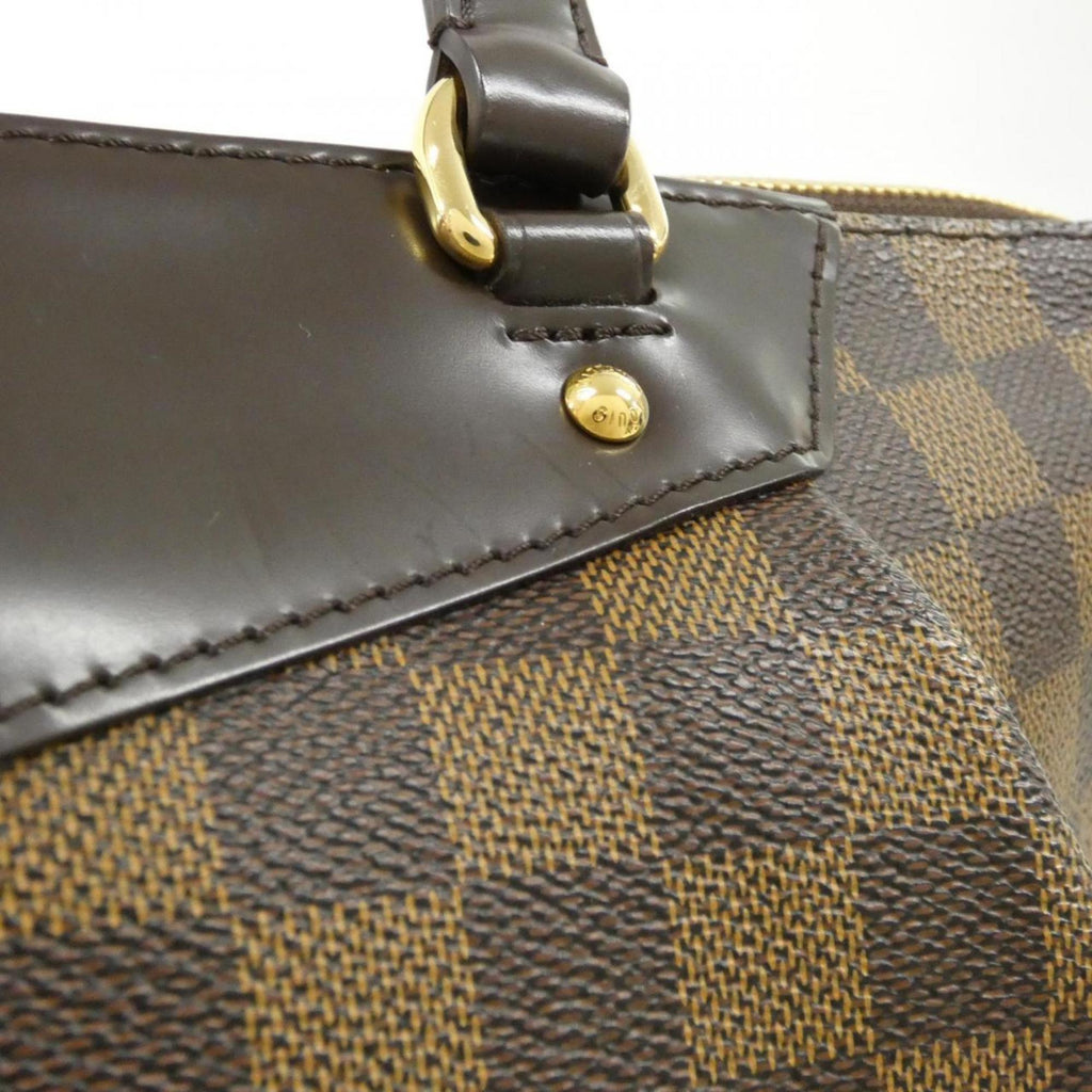 Louis Vuitton Ebene Coated Canvas Handbag