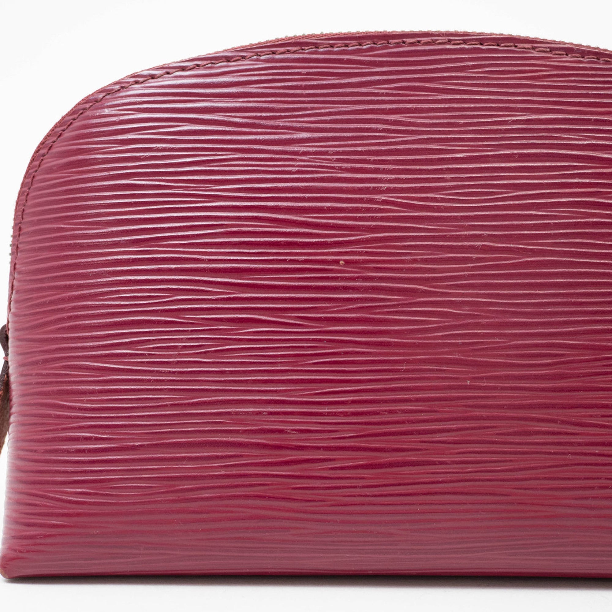 Louis Vuitton Epi Fuchsia Epi Leather Pouch