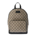 Gucci Beige Gg Supreme Leather Backpack (Pre-Owned)